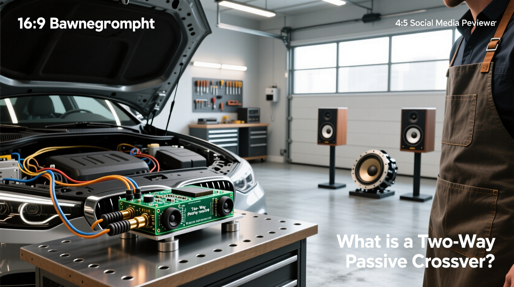 How to Choose 2 Way Passive Crossover Car Audio, What Is a Two-Way Passive Crossover?