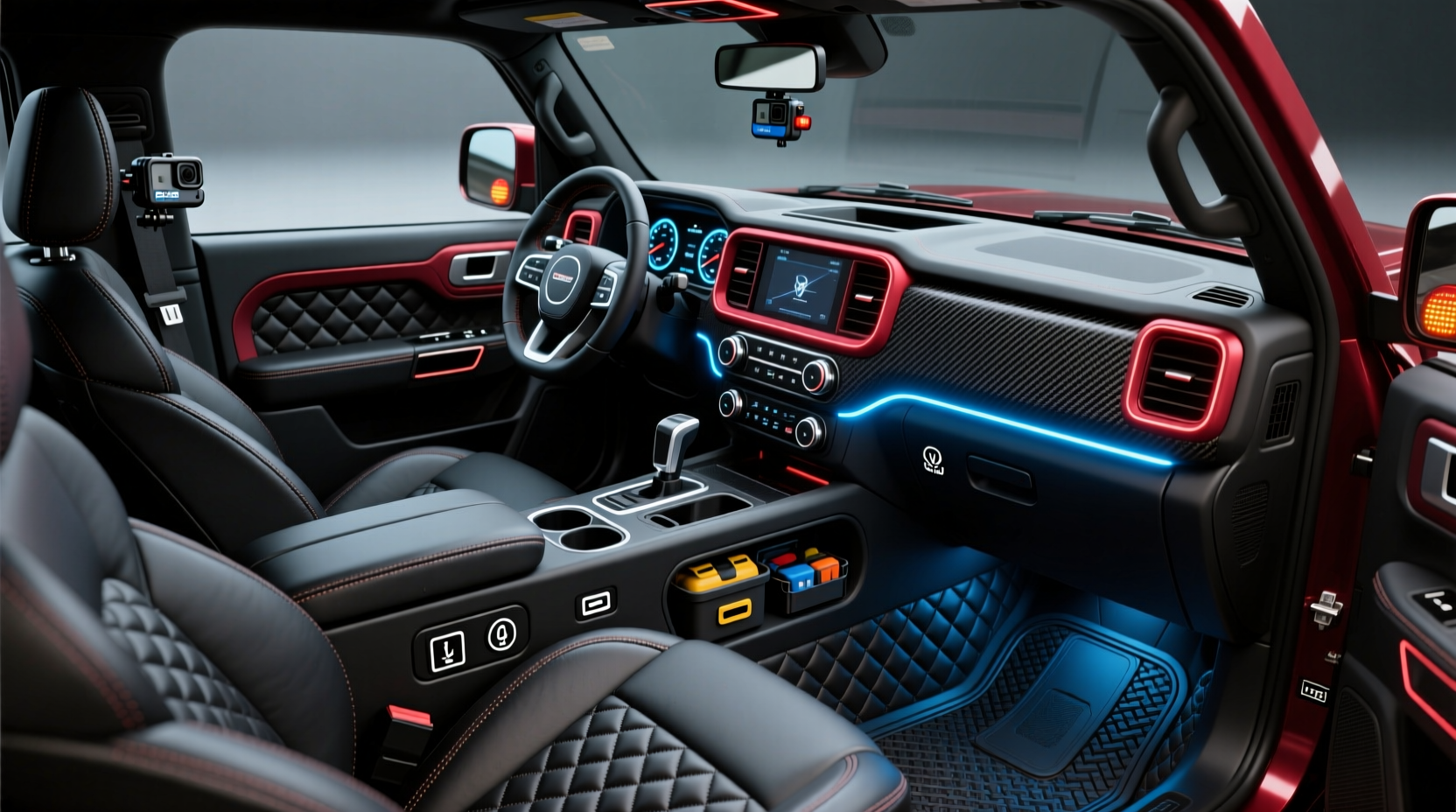 gladiator interior upgrades offroad