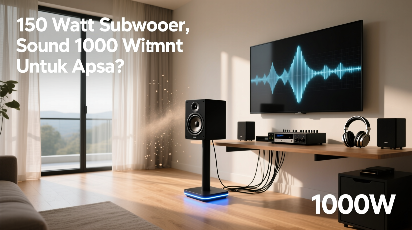 How to Choose 150 Watt Subwoofer, Sound 1000 Watt untuk Apa?