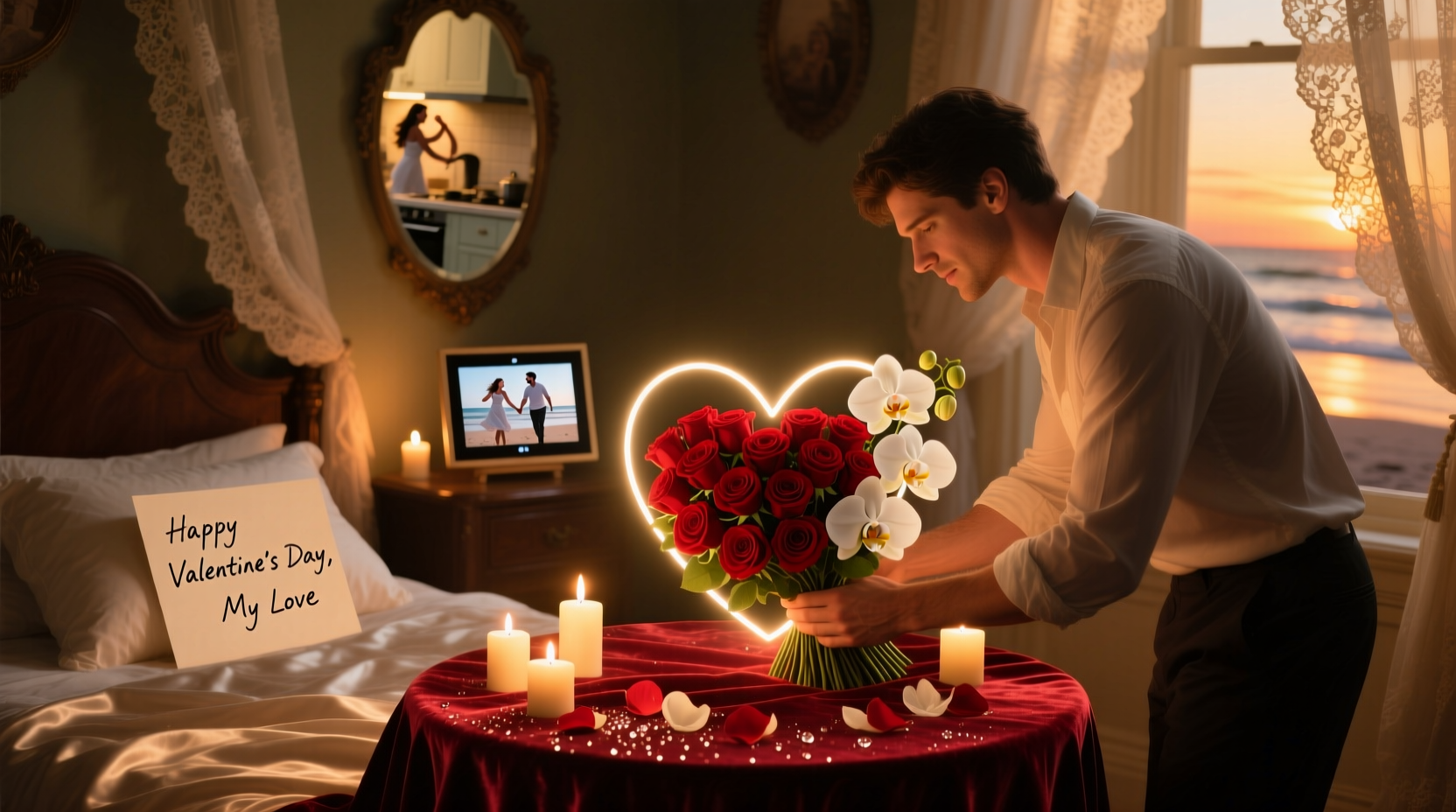 how to surprise your wife on valentines day