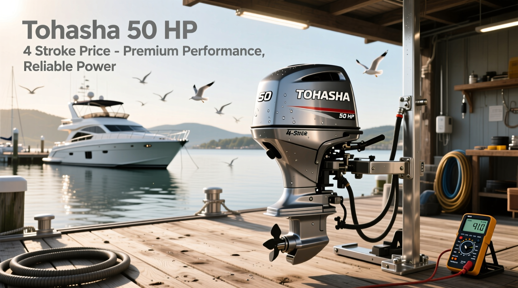 What Is the Price of a Tohatsu 50 HP 4-Stroke Outboard?
