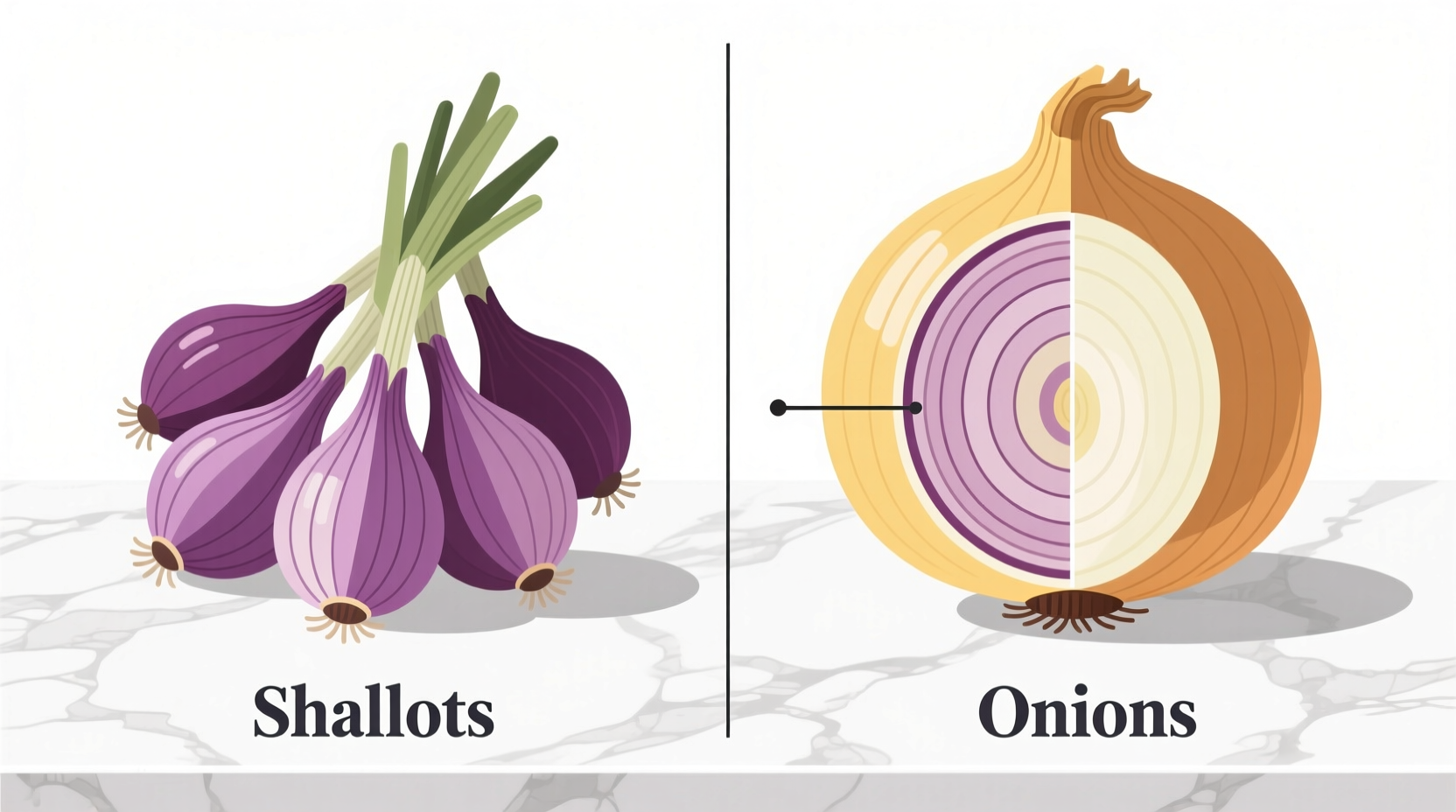 Shallots vs Onions: Key Differences Explained