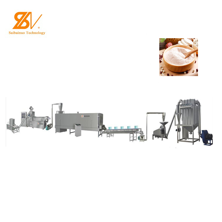 Máy Đùn Trục Vít đôi CE Tiêu Chuẩn Tự Động Dinh Dưỡng Nhân Tạo Gạo Máy Làm
