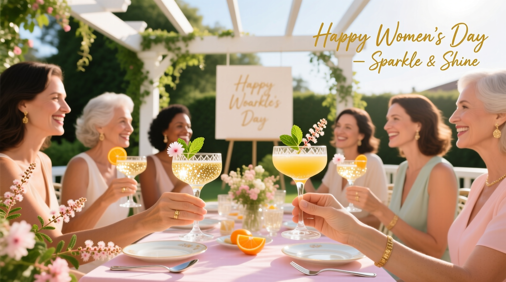 womens day mimosa