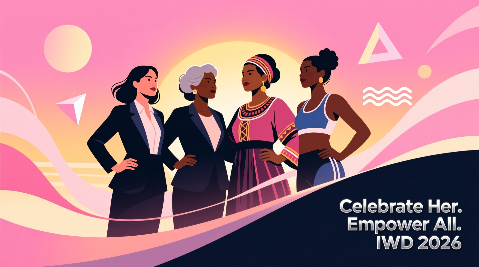 international womens day banner design