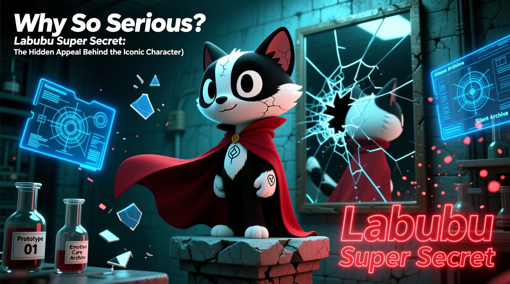 why so serious labubu super secret