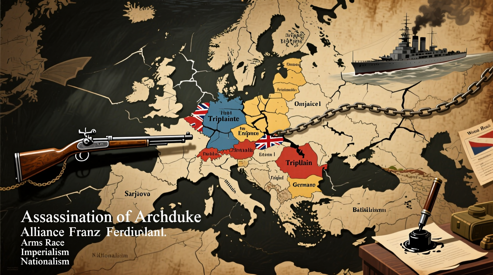 why did world war i start causes contributing factors