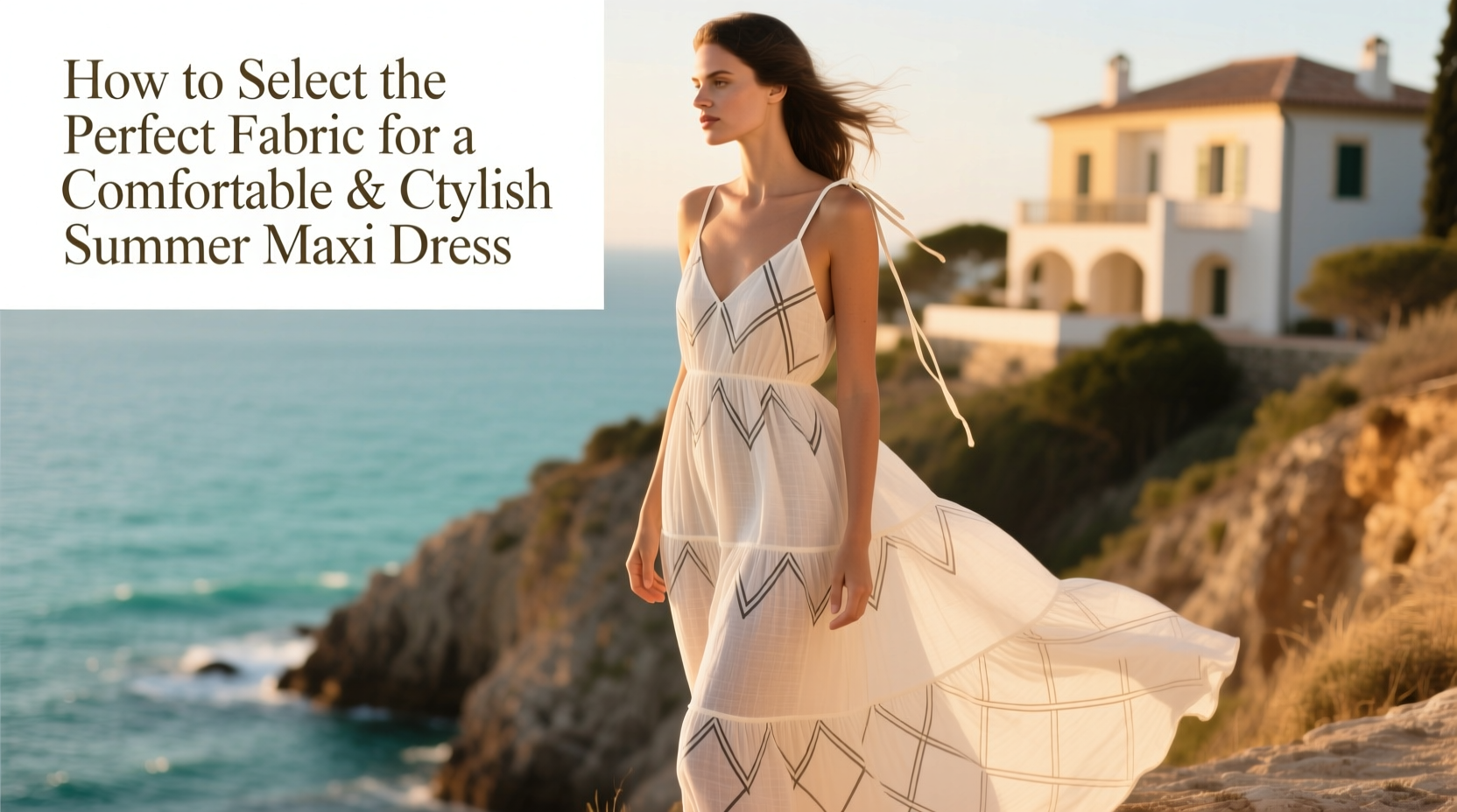 how to select the perfect fabric for a comfortable and stylish summer maxi dress