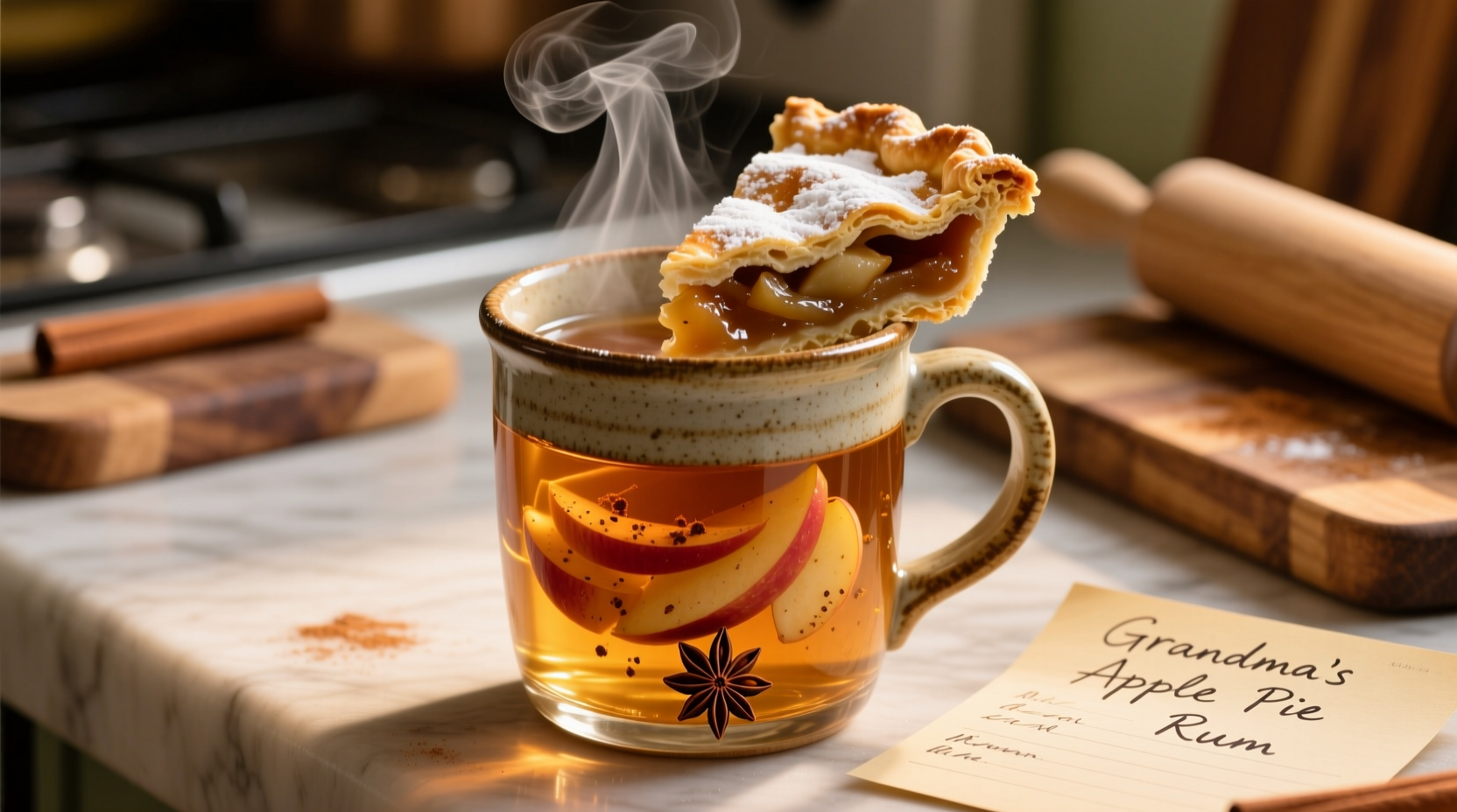 homemade apple pie alcohol