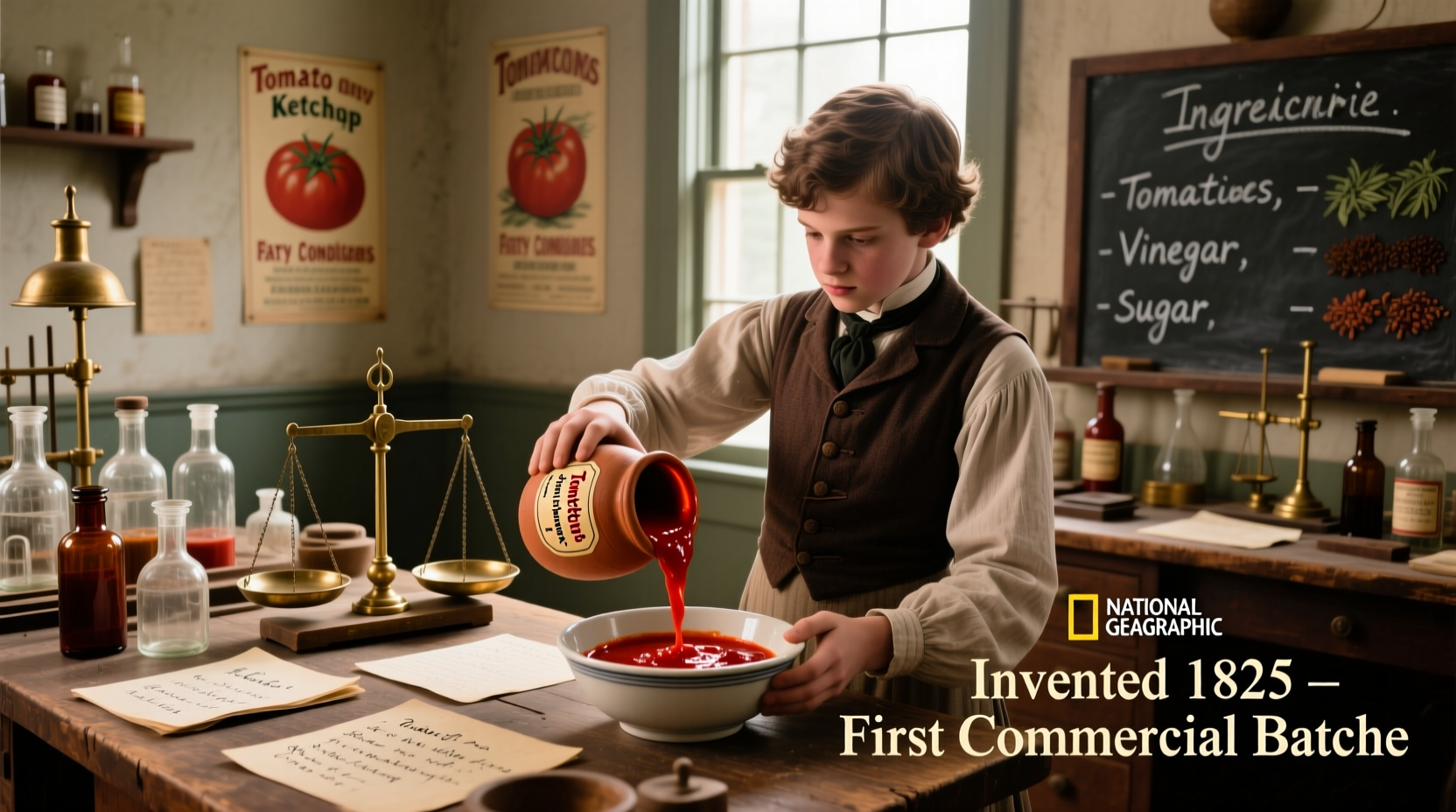 Tomato Ketchup Invented: 1812 Historical Breakthrough