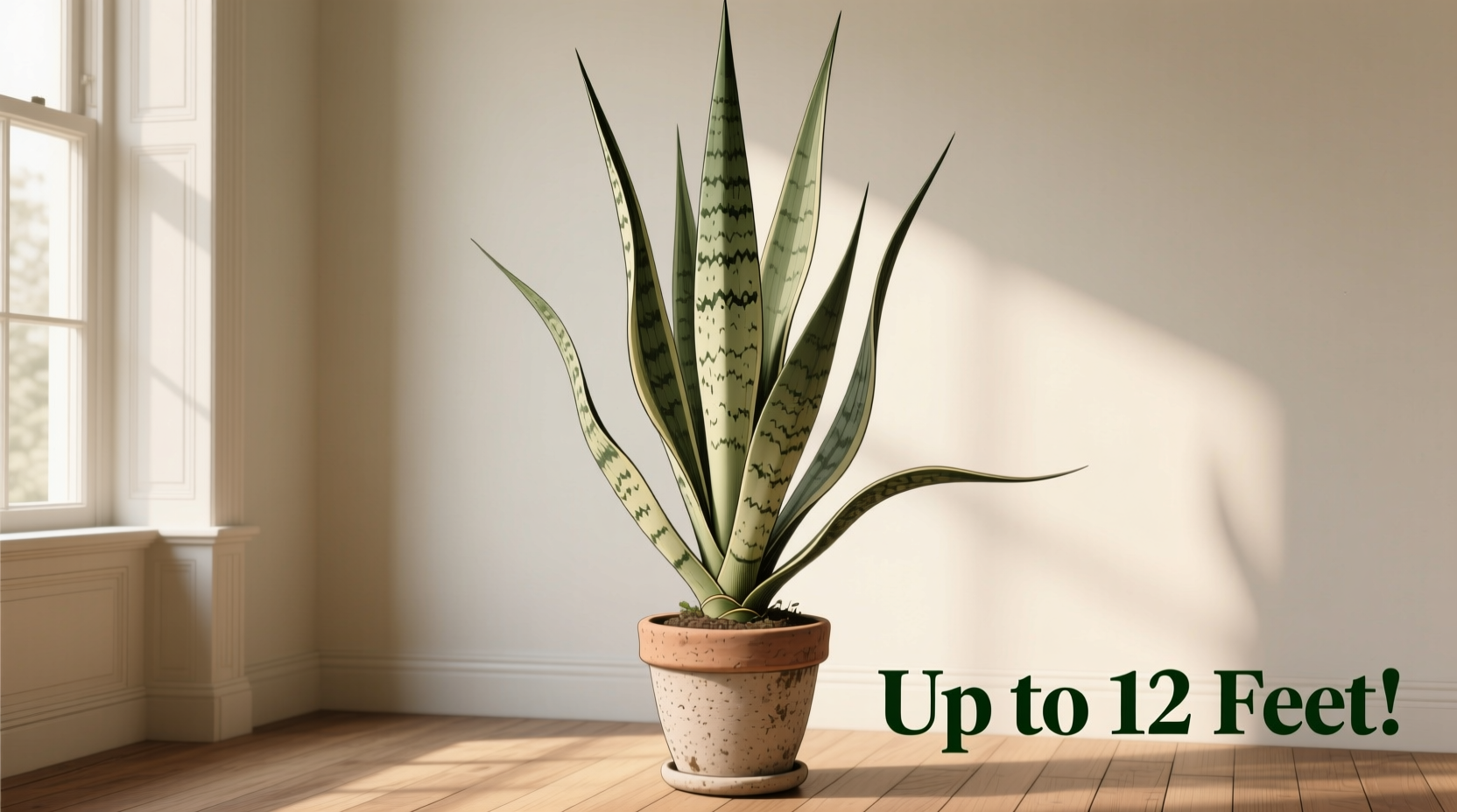 How Tall Does a Snake Plant Grow? Up to 12 Feet!