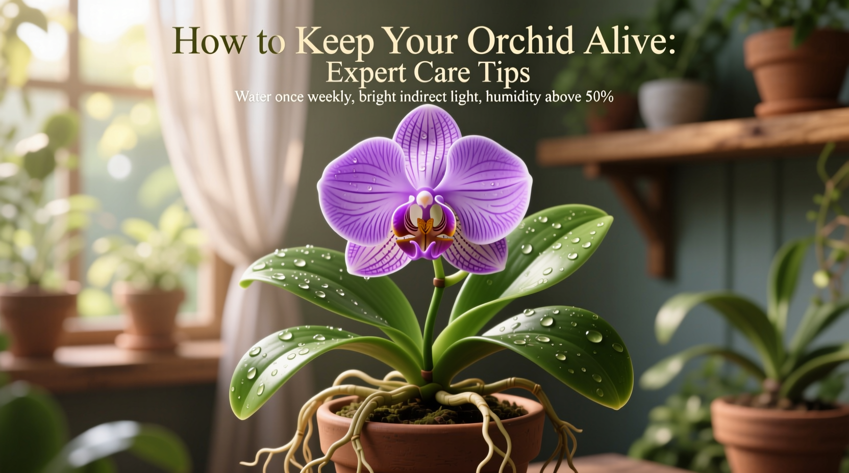 how do i keep my orchid alive