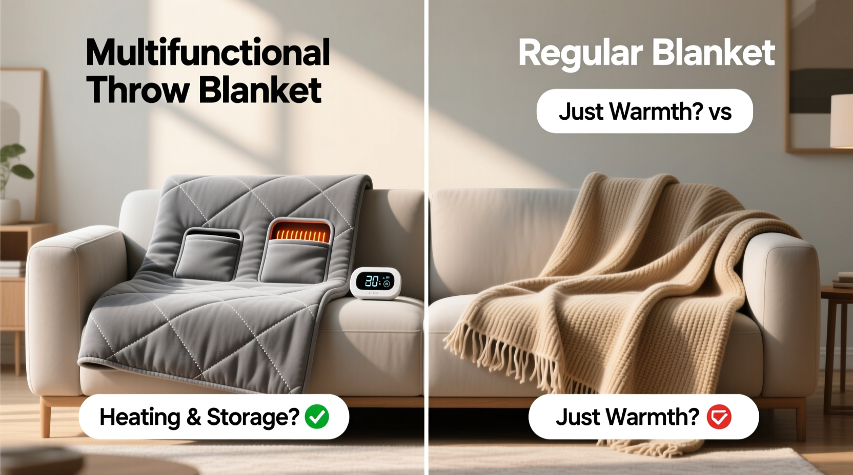 multifunctional throw blanket vs regular blanket is the hype real or just clever marketing
