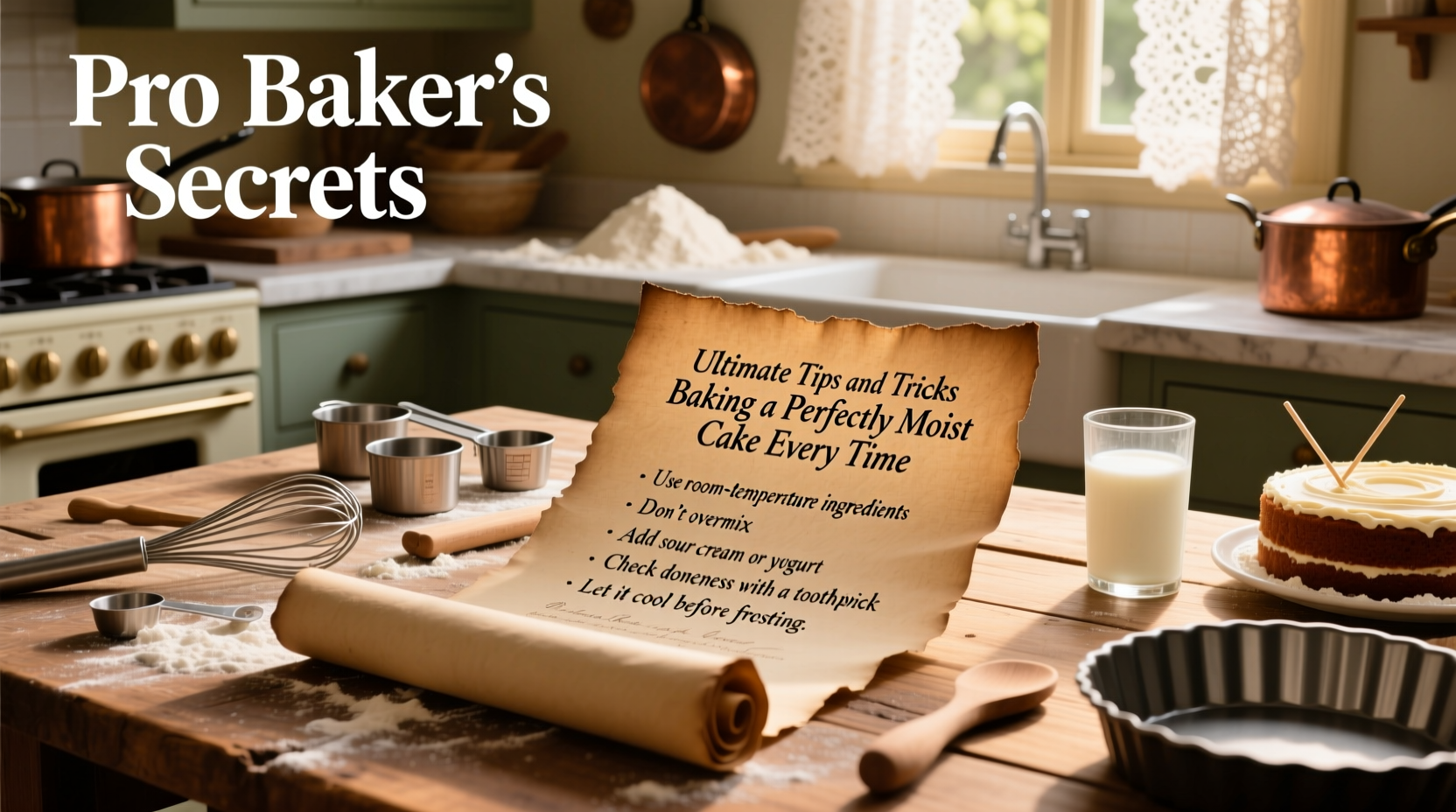 ultimate tips and tricks for baking a perfectly moist cake every time