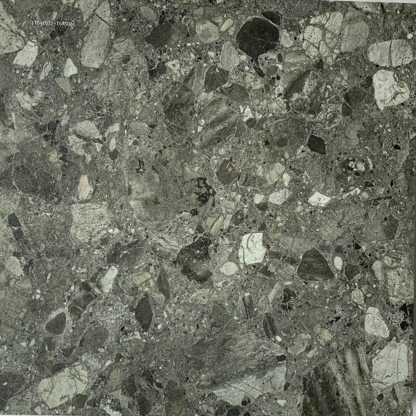 Hasin Hot Sale Non-slip Rustic Ceramic Grey Antique Floor Natural Matt Stone Lobby Outdoor Porcelain Tile