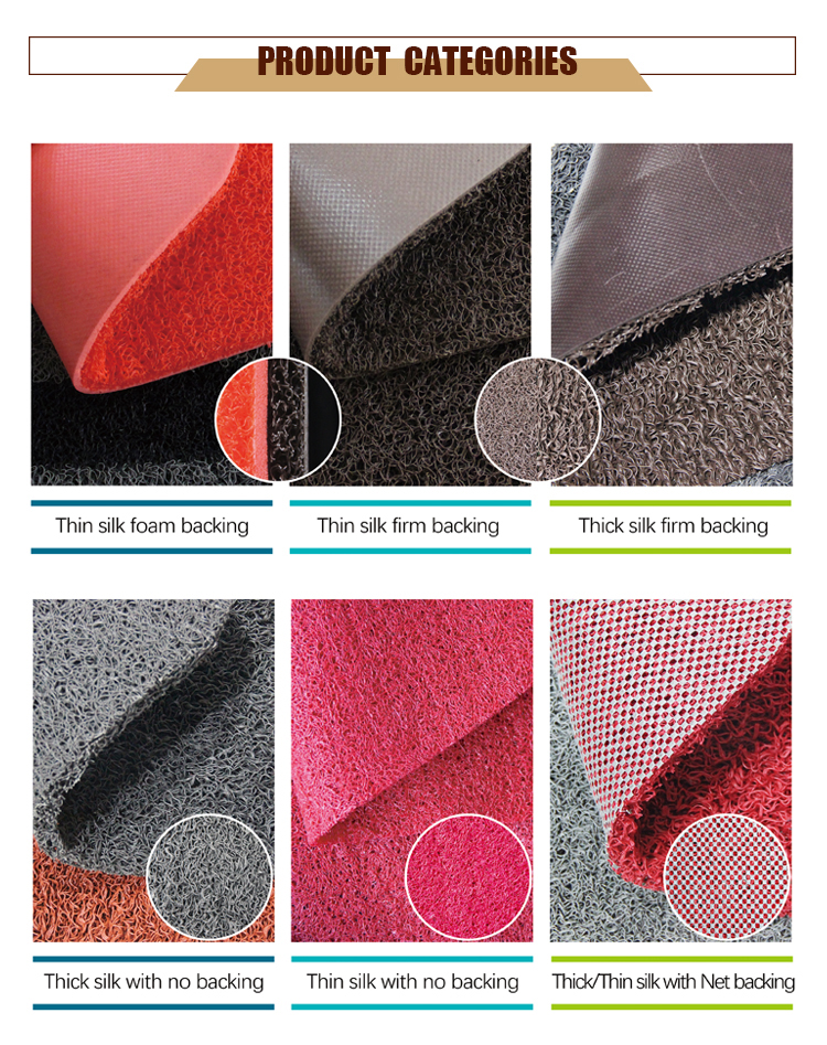 Hot sale new design costom size pvc AA quality large outdoor coil roll mat(图7)