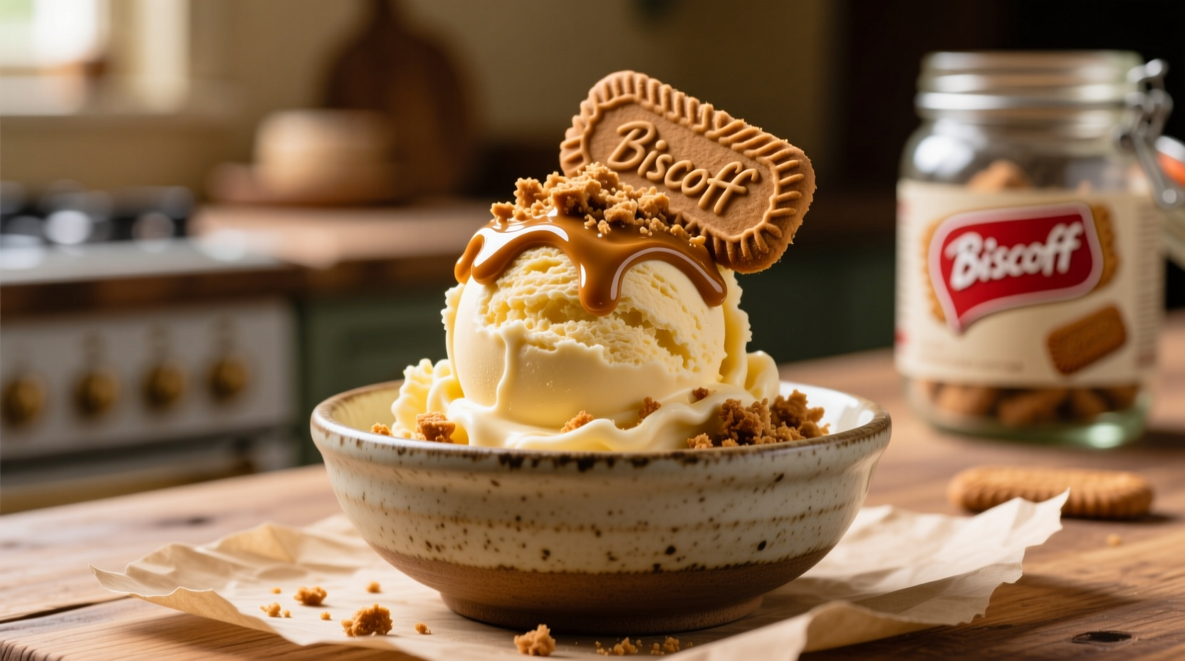Biscoff Ice Cream Recipe: No-Churn, No-Grain, No-Fail Method