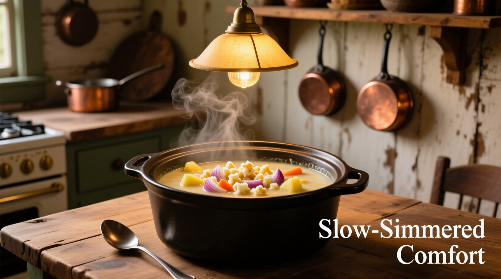 Easy Crock-Pot Potato Soup Recipe Using Frozen Hash Browns