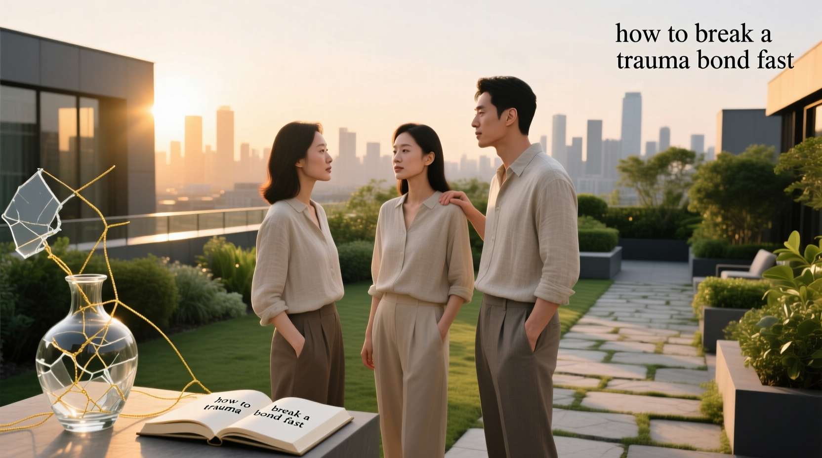 how to break a trauma bond fast