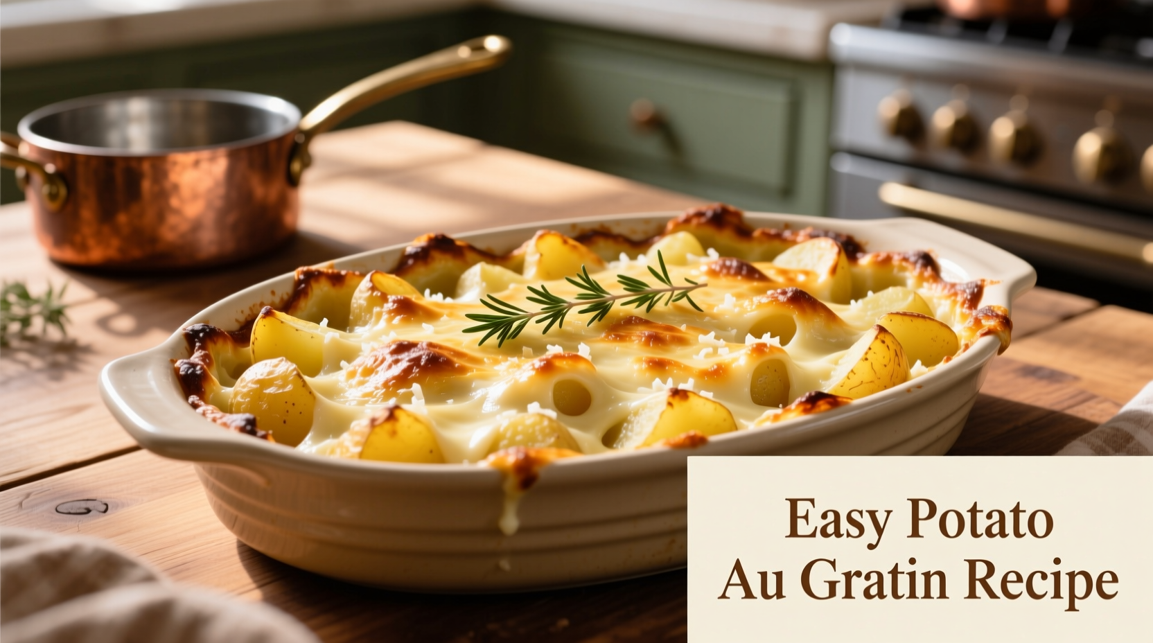 Easy Potato Au Gratin Recipe: Ready in 45 Minutes