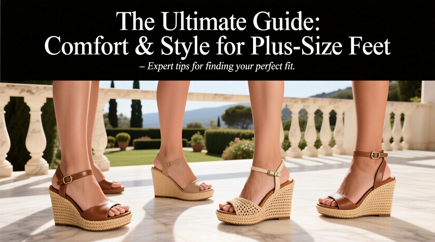 ultimate guide to selecting comfortable and stylish wedge sandals for plus size feet