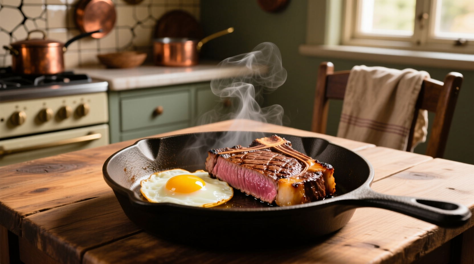 how to make the best steak and eggs