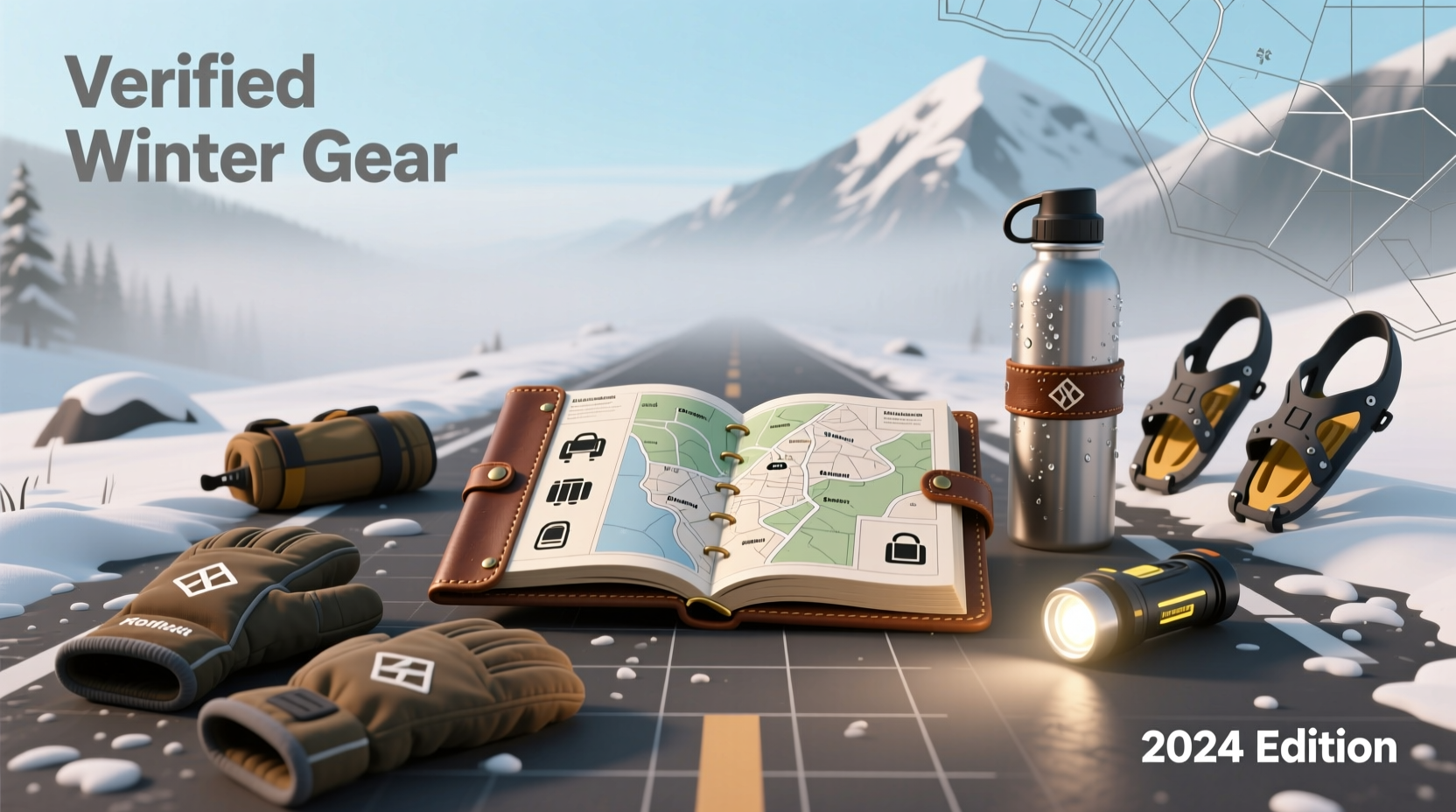 winter road trip atlas accessories