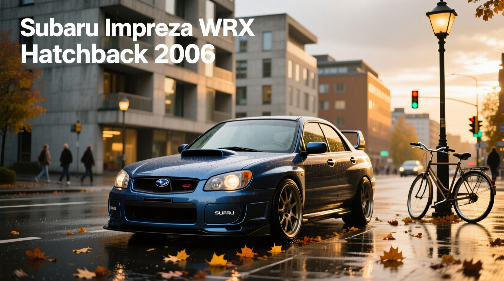 Subaru Impreza WRX Hatchback 2006 in motion