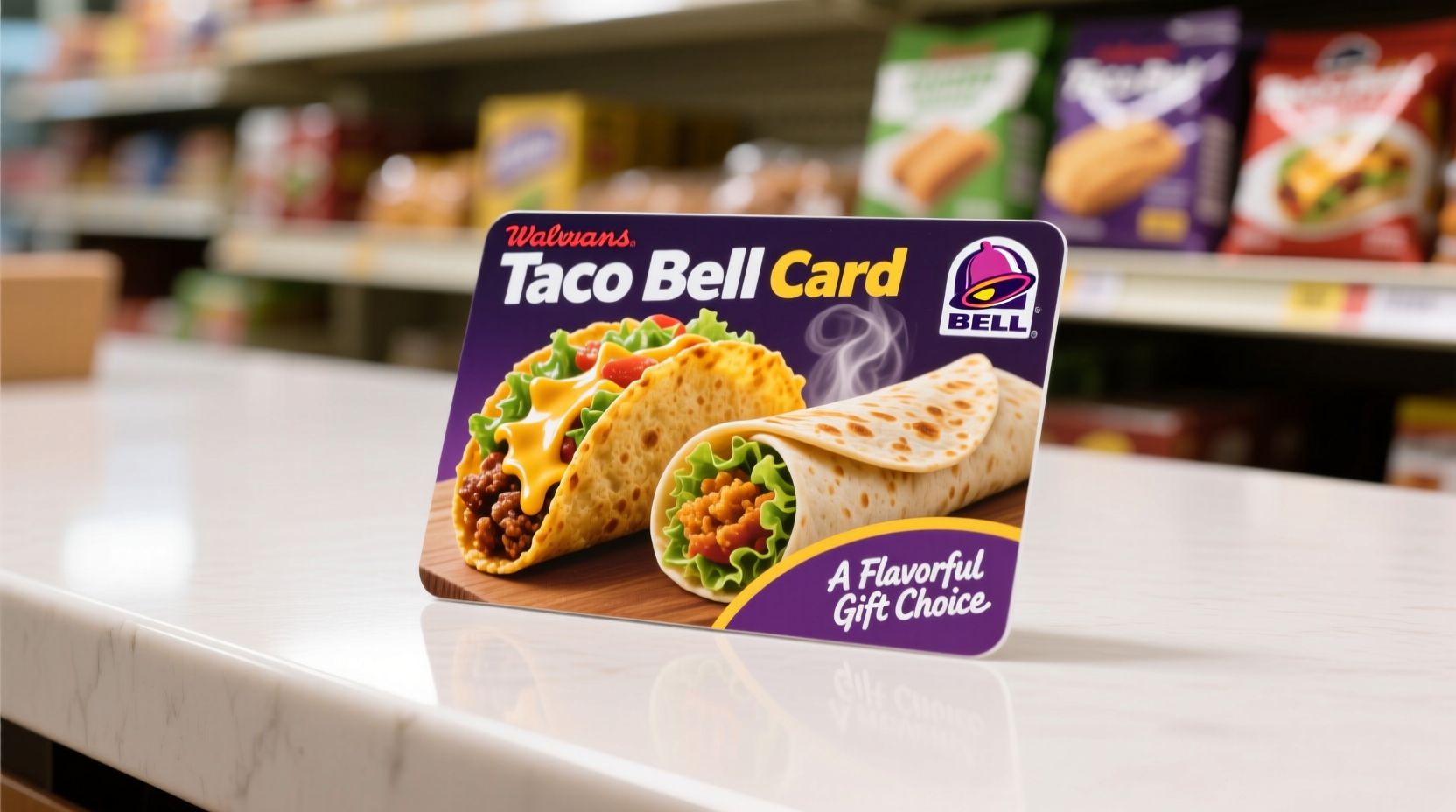 Walgreens Taco Bell Gift Card A Flavorful Gift Choice, image size:1664x928