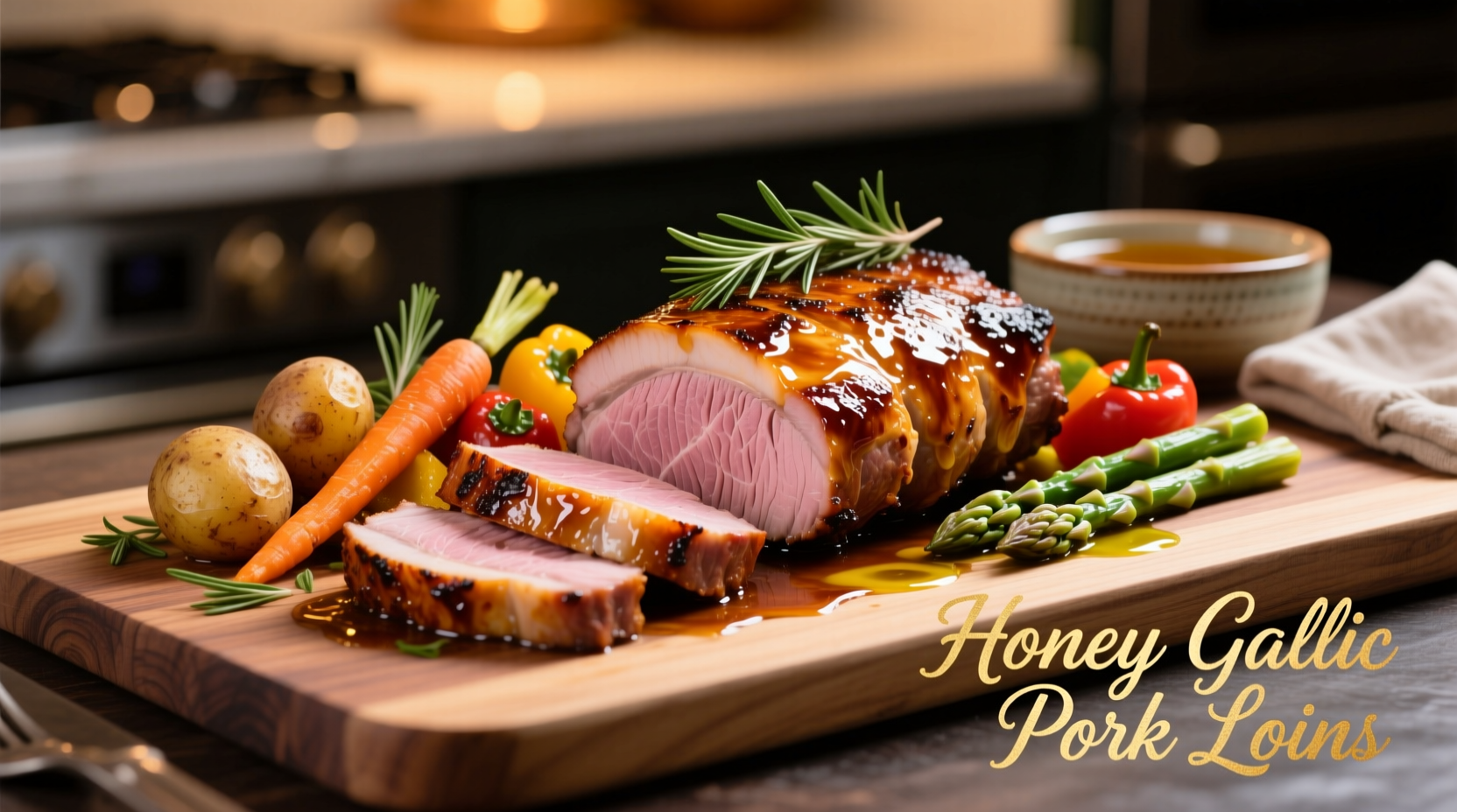 Honig-Knoblauch-Schweinelende: Perfekt zubereiten & servieren