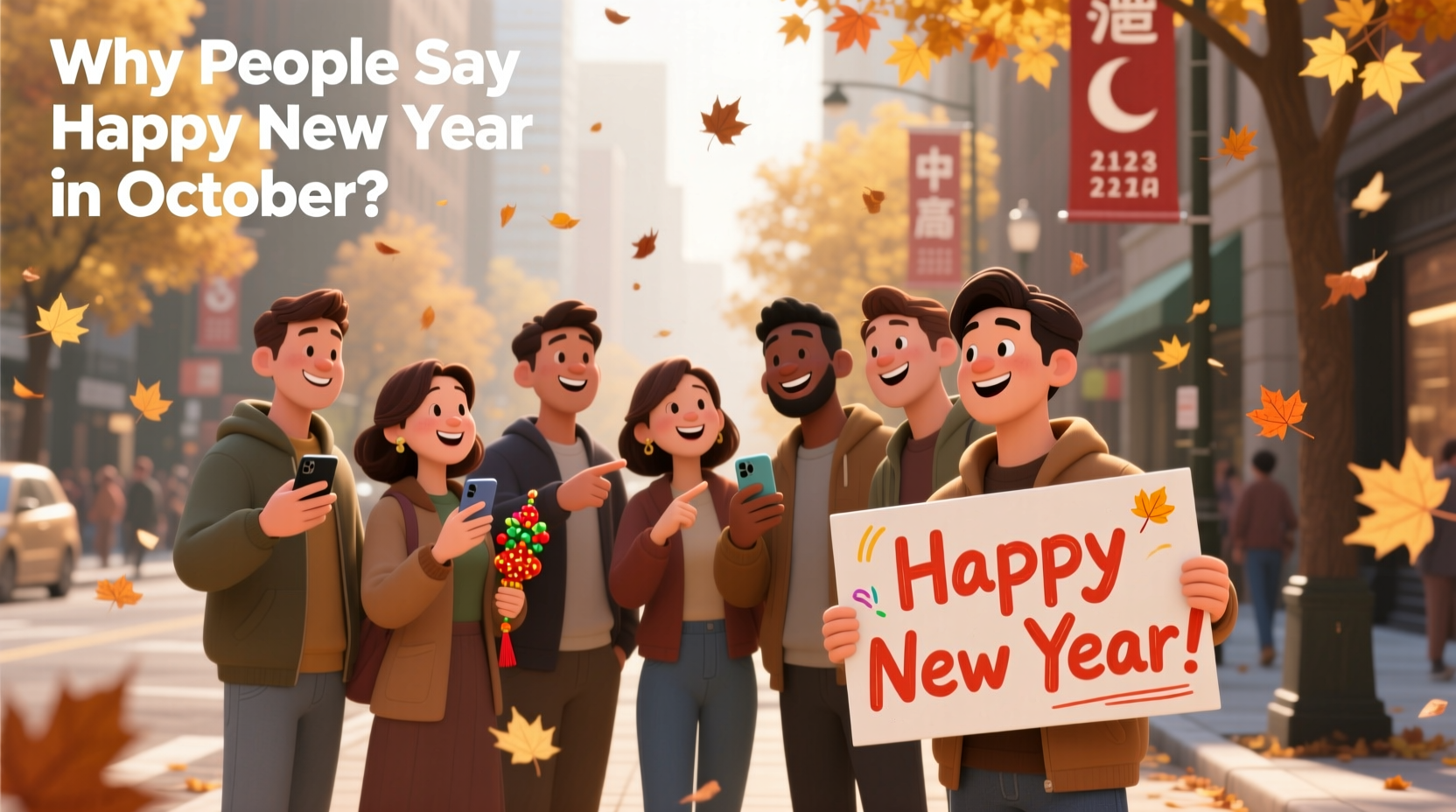 why are people saying happy new year in october