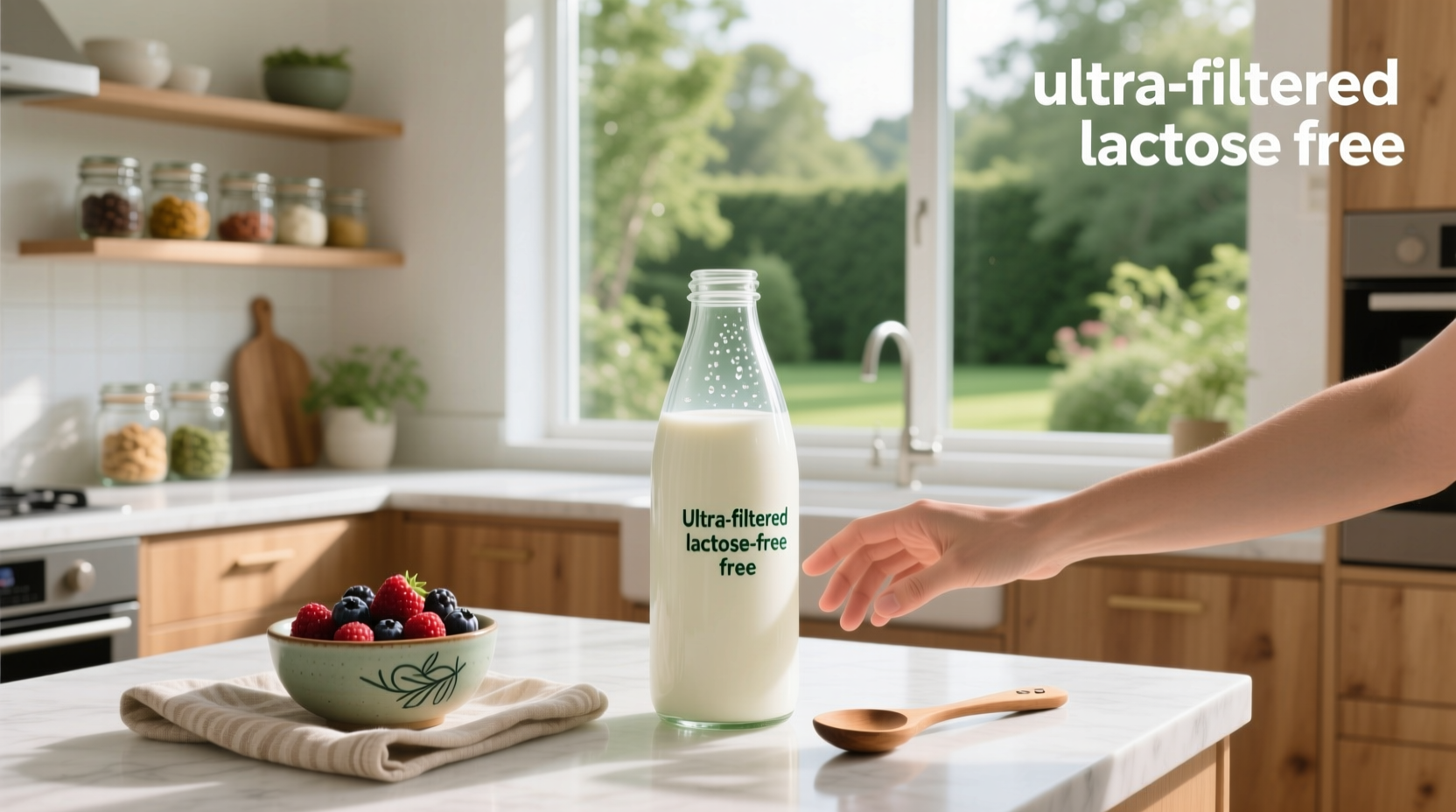 is ultra filtered milk lactose free