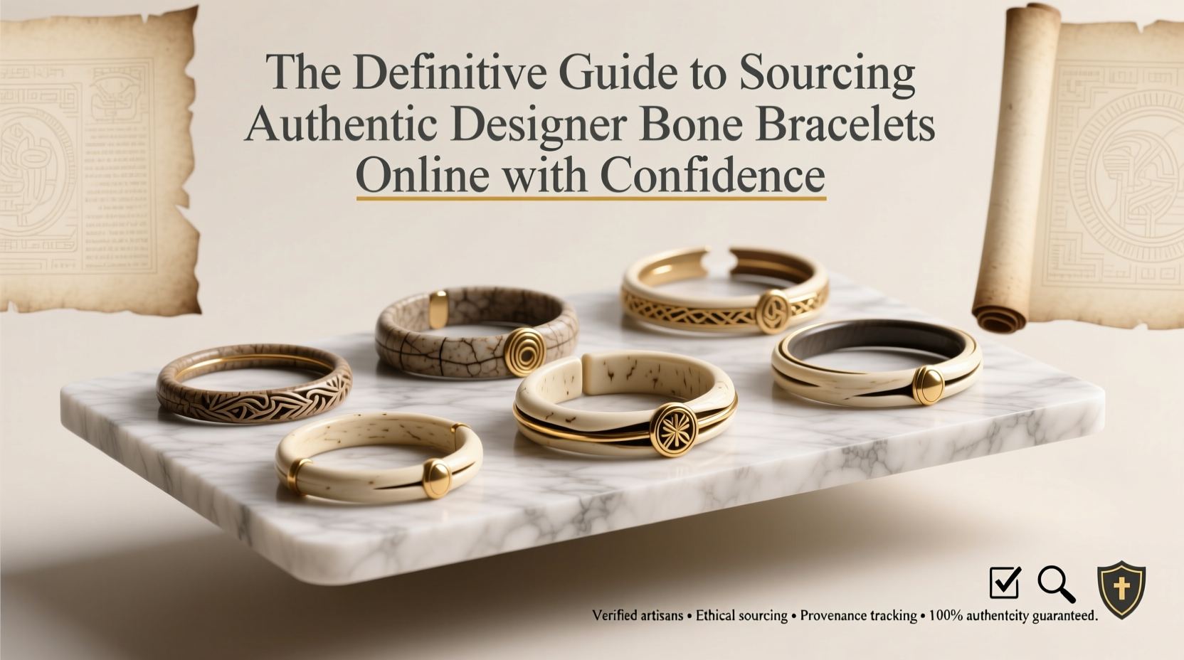 the definitive guide to sourcing authentic designer bone bracelets online with confidence