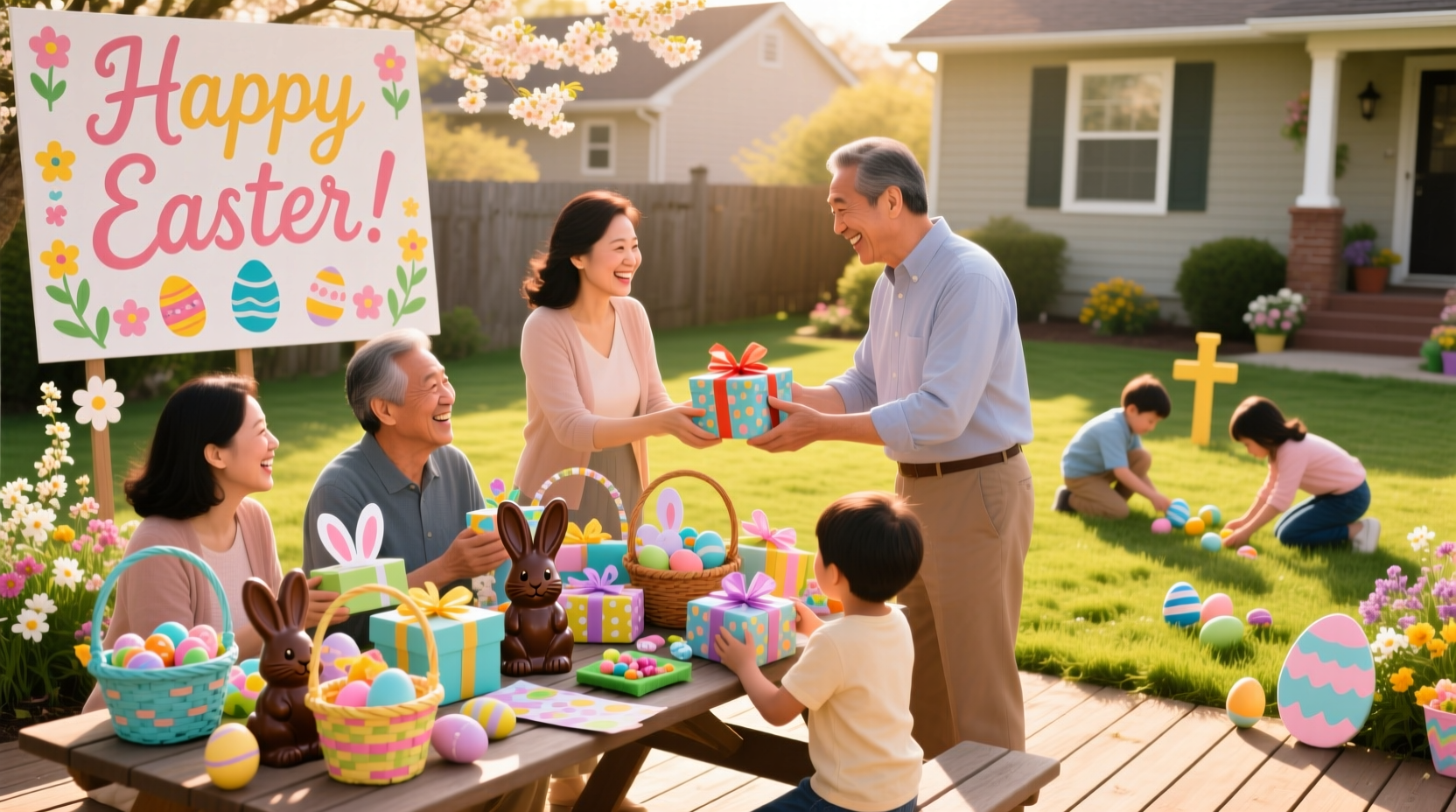 do people exchange gifts on easter