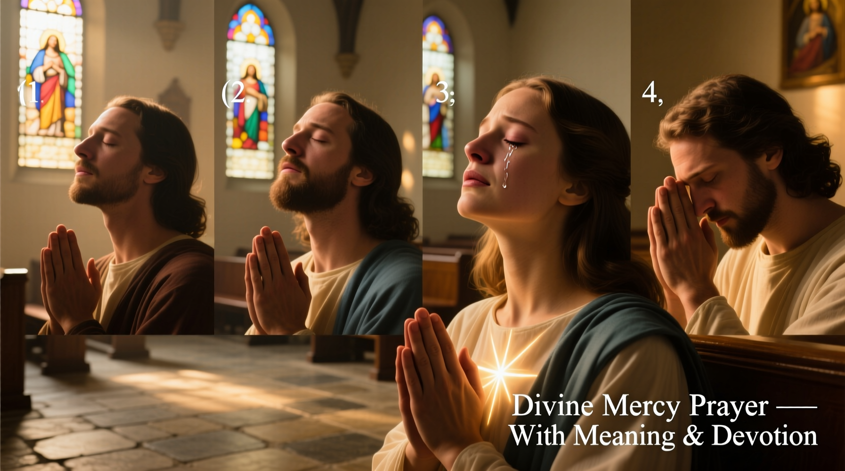 a step by step guide to saying the divine mercy prayer with meaning and devotion