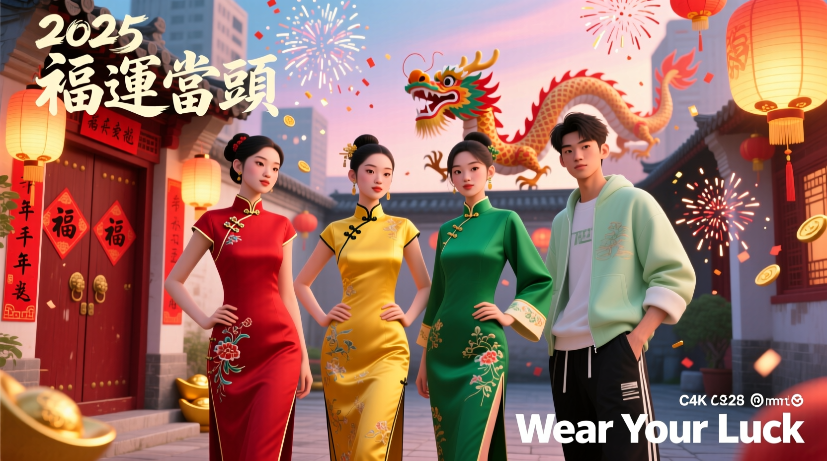 what color to wear in chinese new year 2025