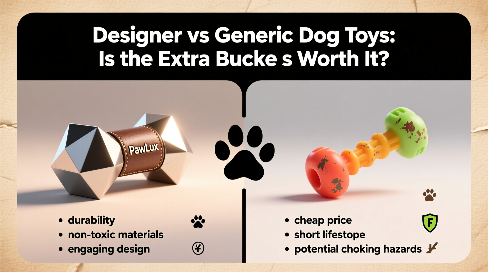 designer vs generic dog toys are the extra bucks really worth it for your pup