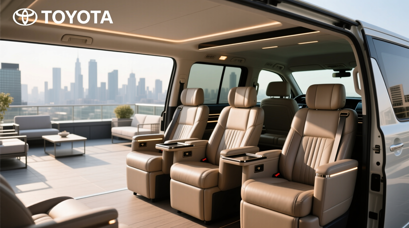 How to Choose Toyota Hiace VIP Seats, How Many Seats in Panel Van?