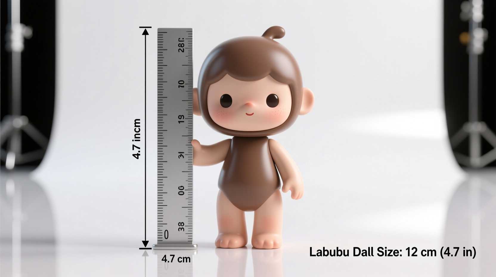 how big are labubu dolls