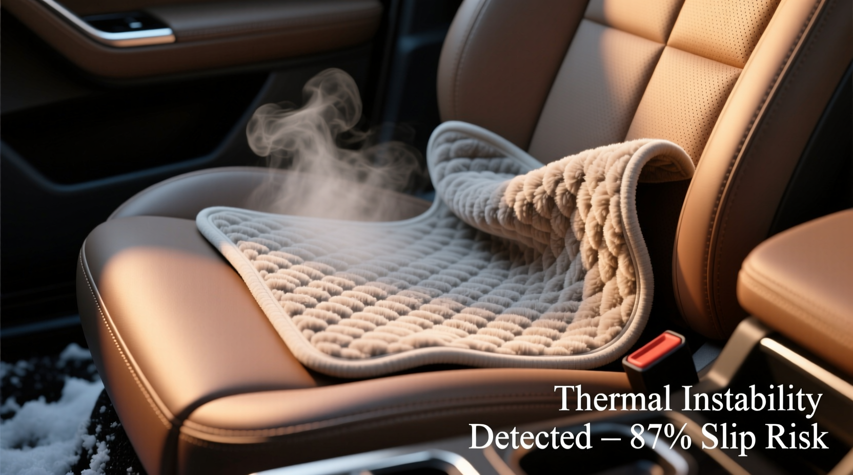 why winter mats slip heated seats