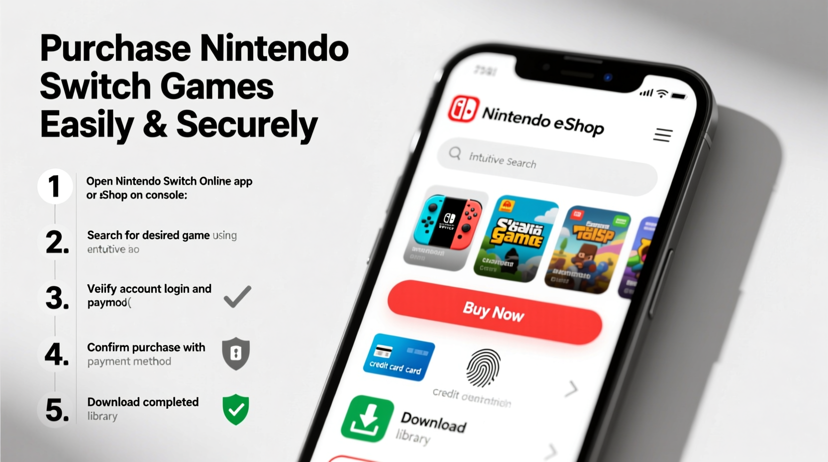step by step guide to purchasing nintendo switch games easily and securely