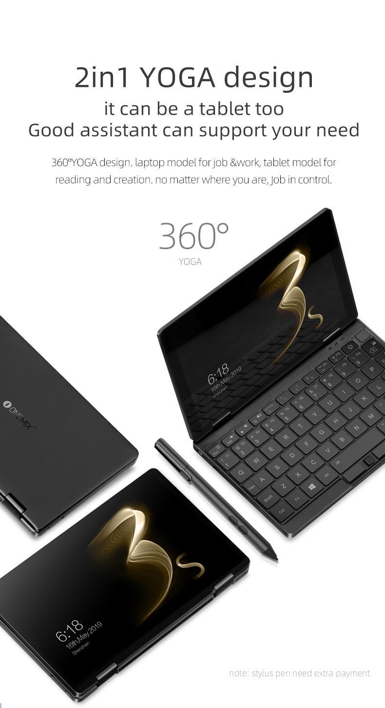 One Netbook One Mix 3S Mini Notebook 8.4