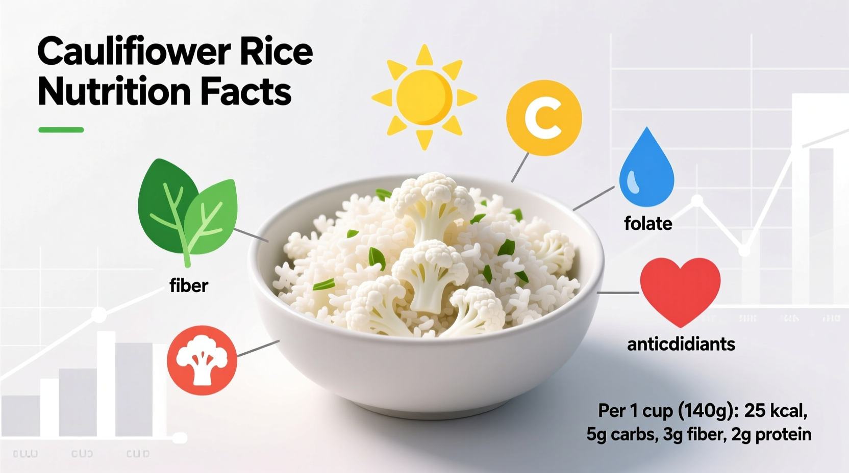 Cauliflower Rice Nutrition: Facts, Benefits & Comparison