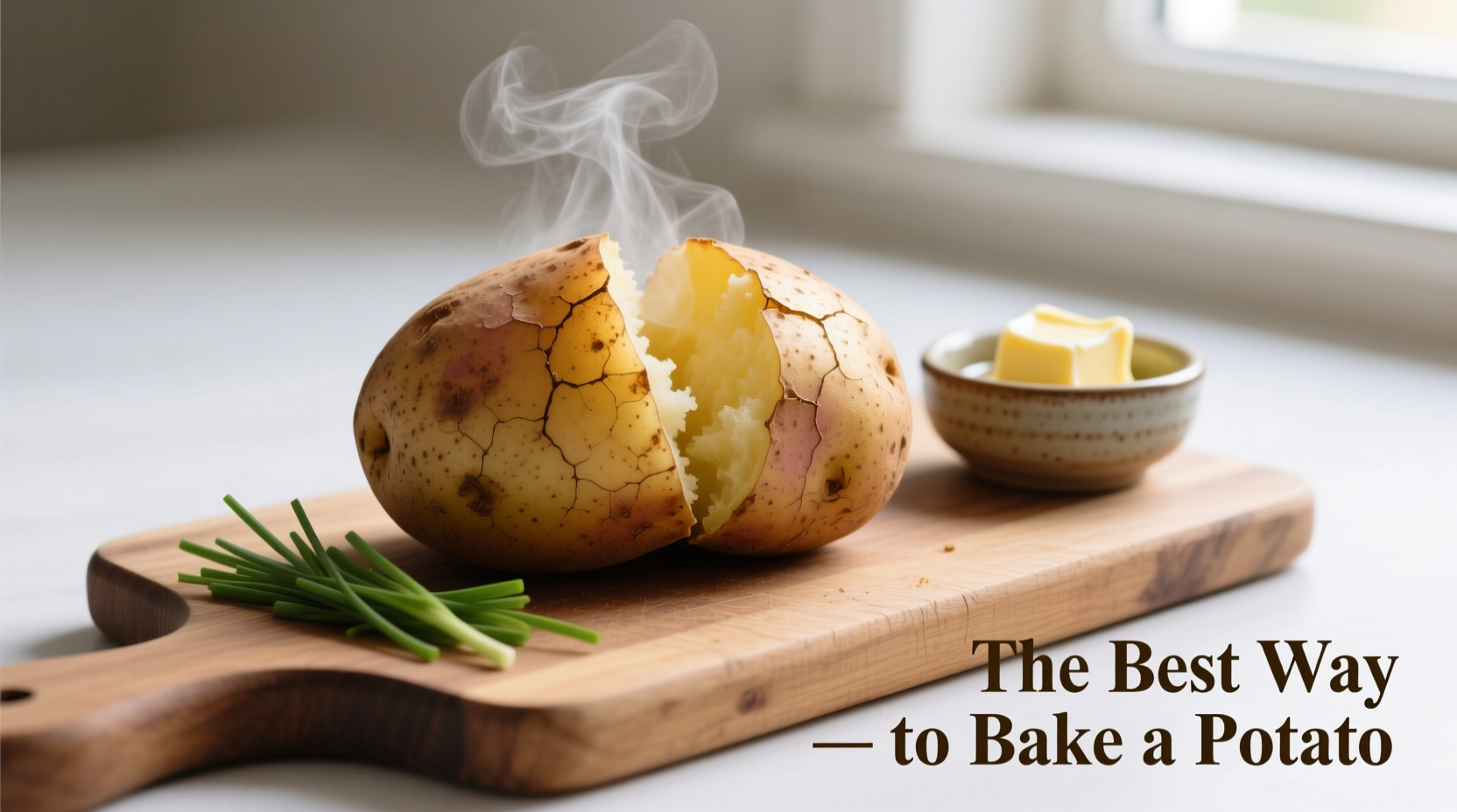 best way to bake a potato