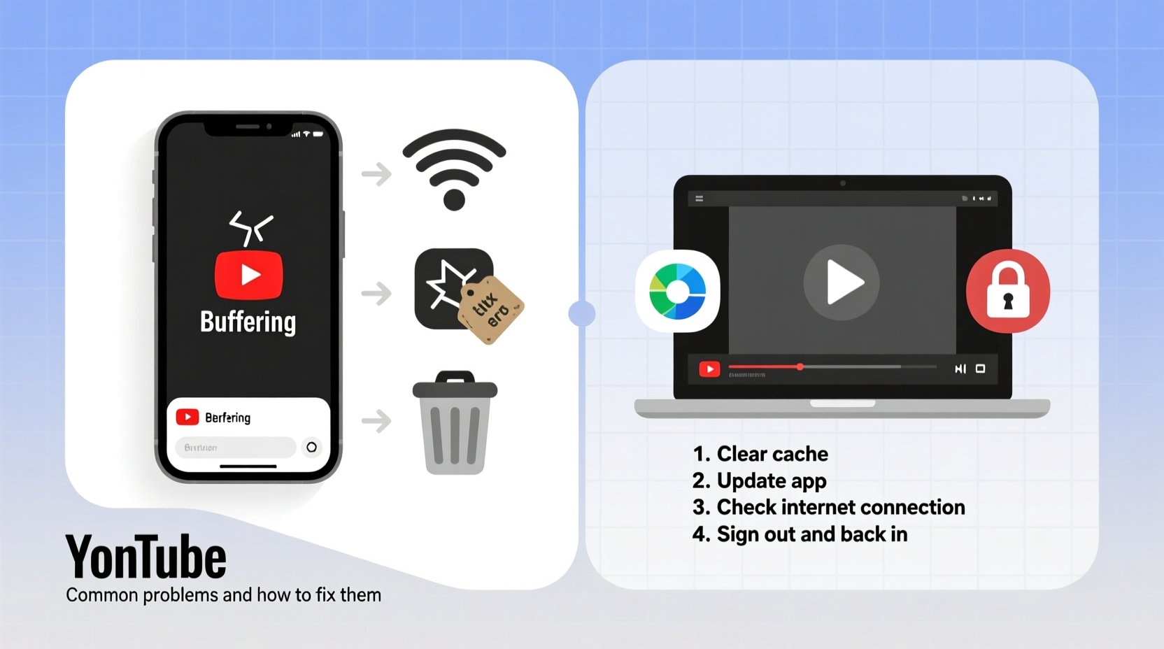 youtube not working common problems how to fix it