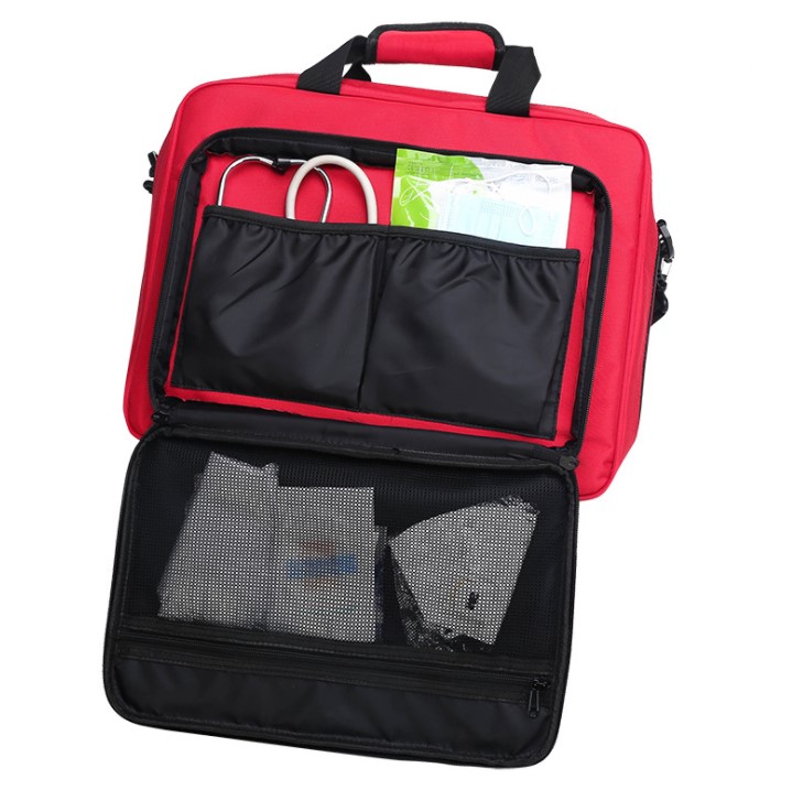 product-719-717 High Quality Waterproof Oxford First Aid Kit Bag Medical Emergency Storage Bag for Outdoor Travel Survival Home