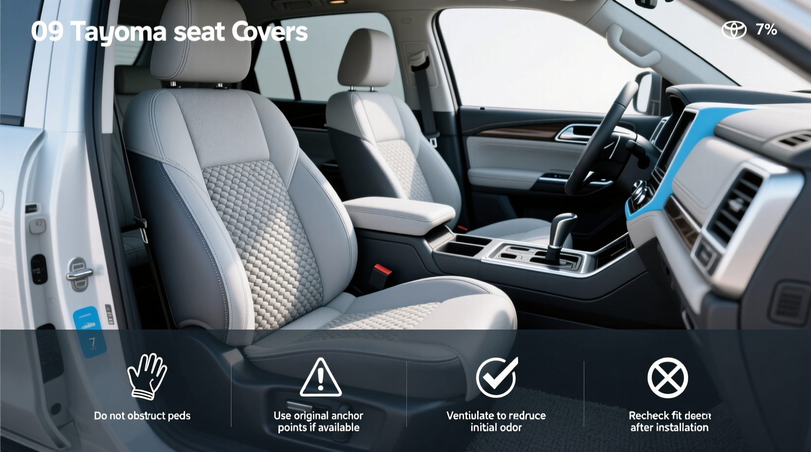 09 tacoma seat covers