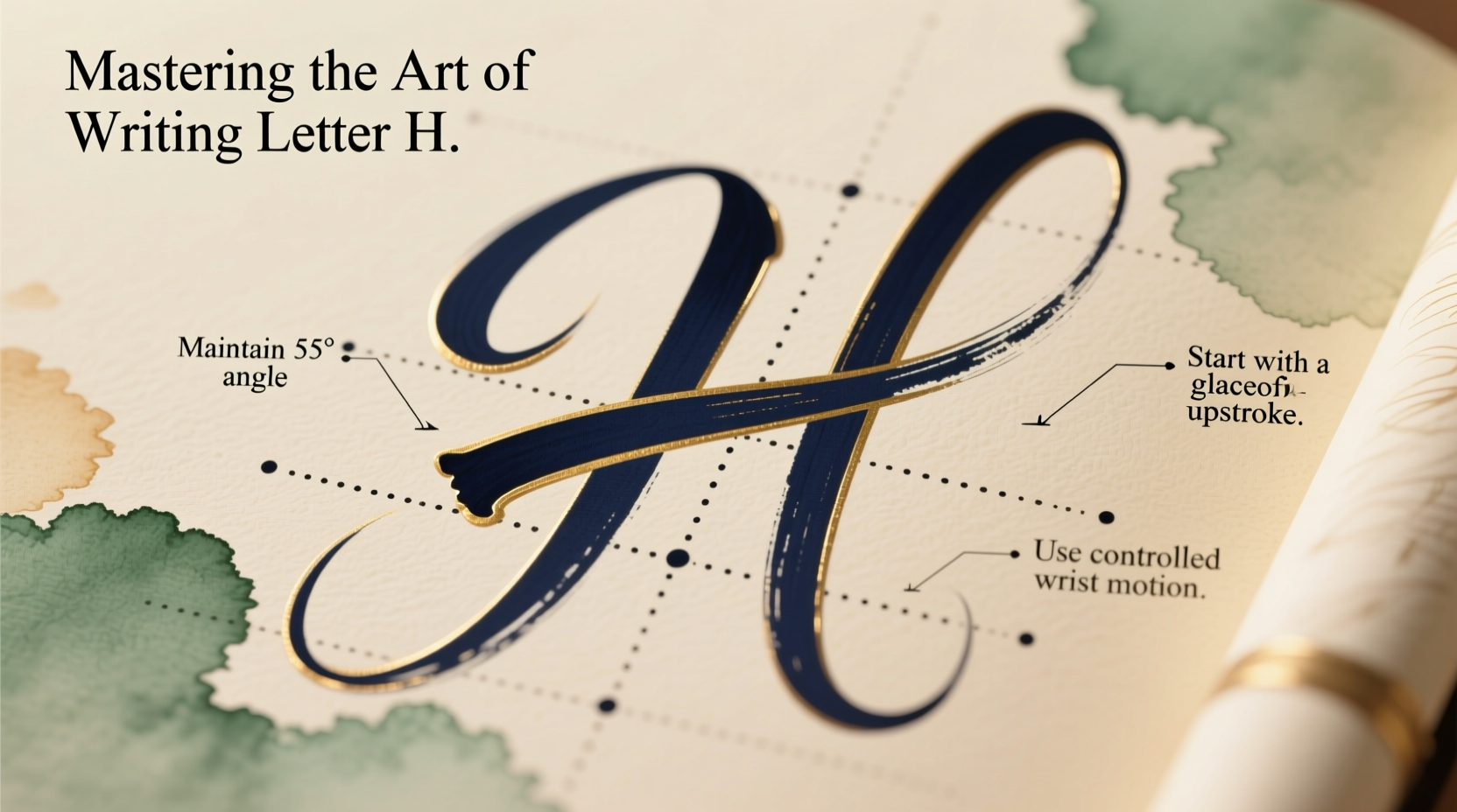 mastering the art of writing letter h tips and techniques for beautiful handwriting