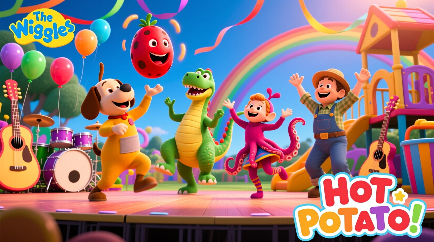 The Wiggles Hot Potato: Song Facts and Educational Value