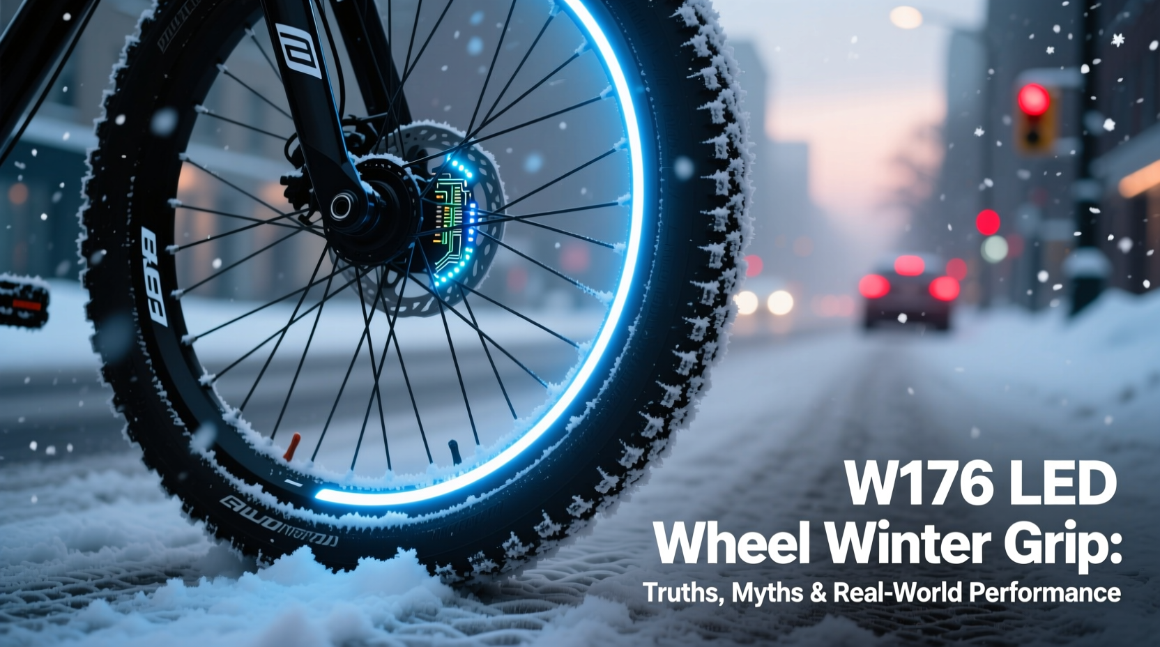 w176 led wheel winter grip